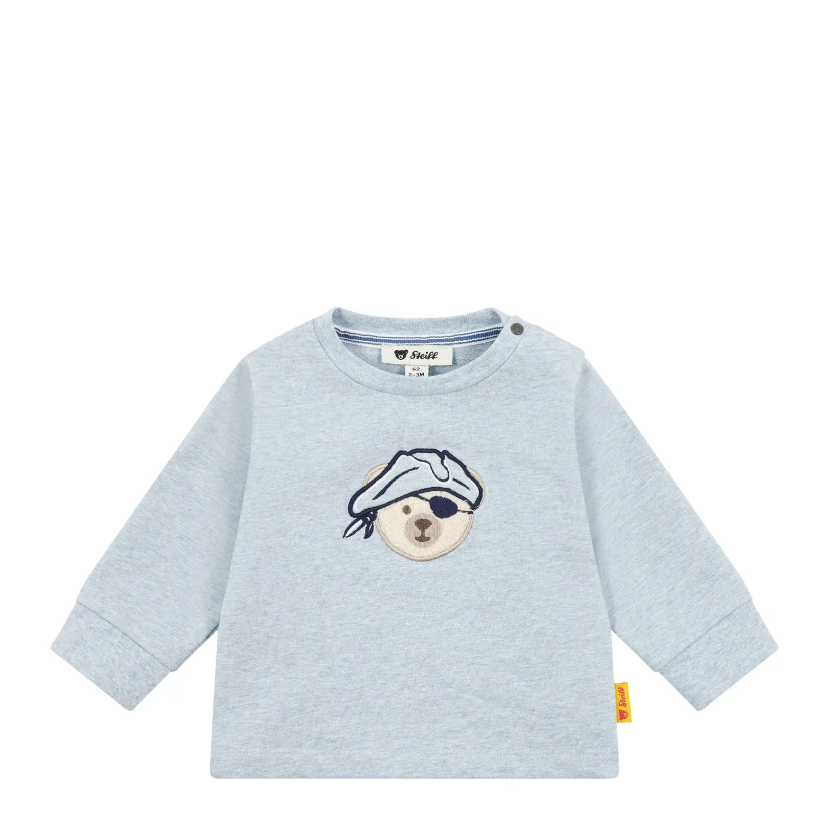 Hot Steiff Sweatshirt, light blue for Boys lightblue