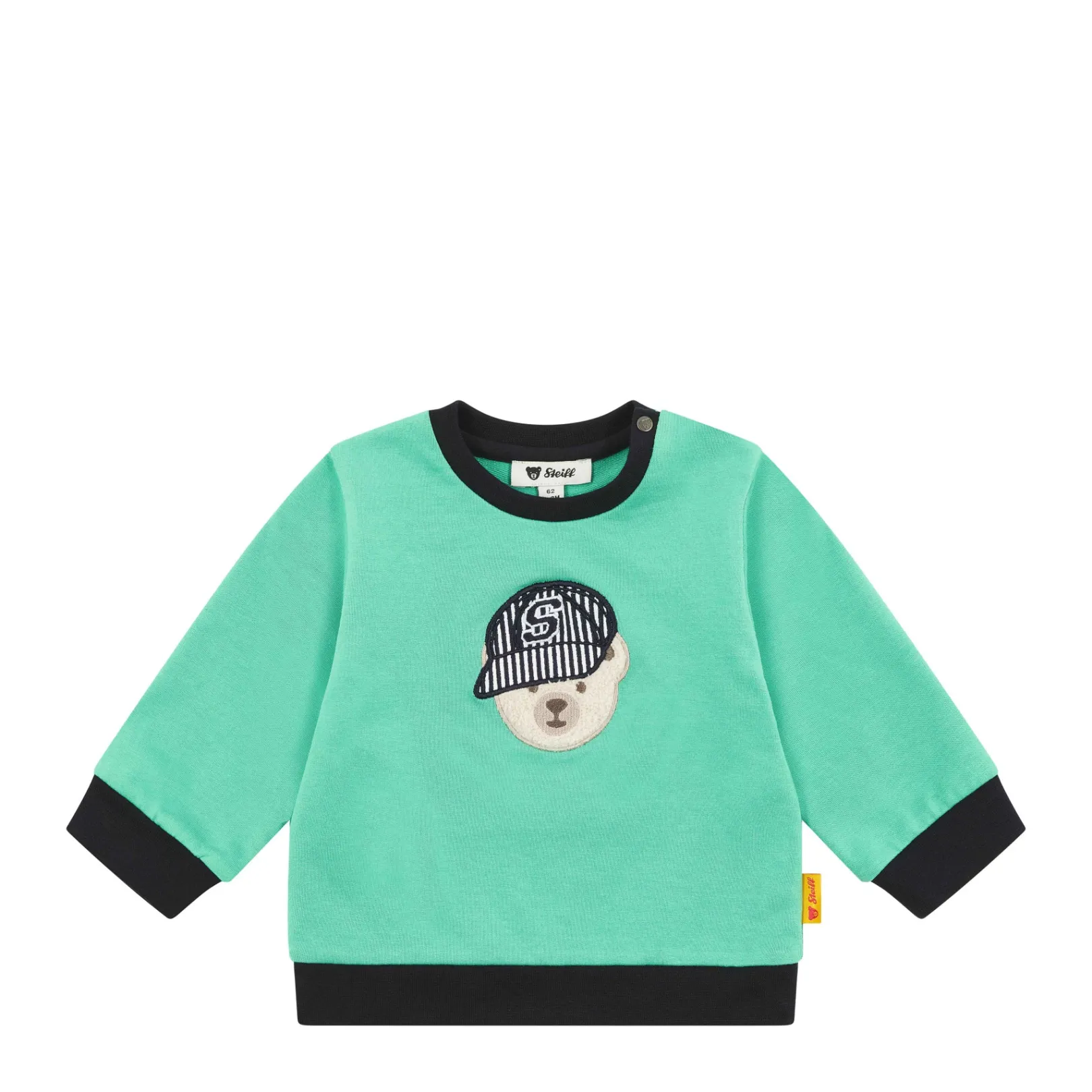 Outlet Steiff Sweatshirt, light green for Boys lightgreen