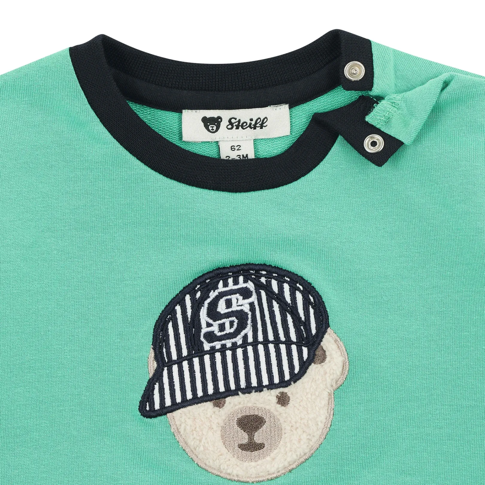 Outlet Steiff Sweatshirt, light green for Boys lightgreen