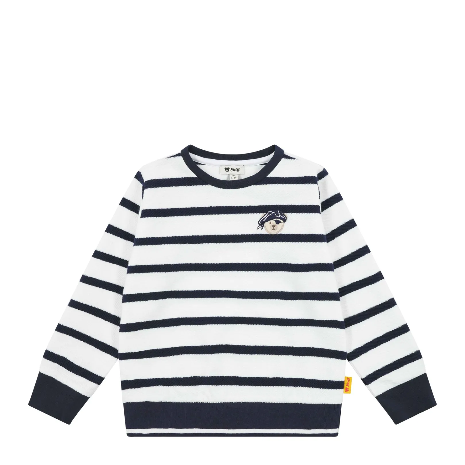 Sale Steiff Sweatshirt, for Boys white