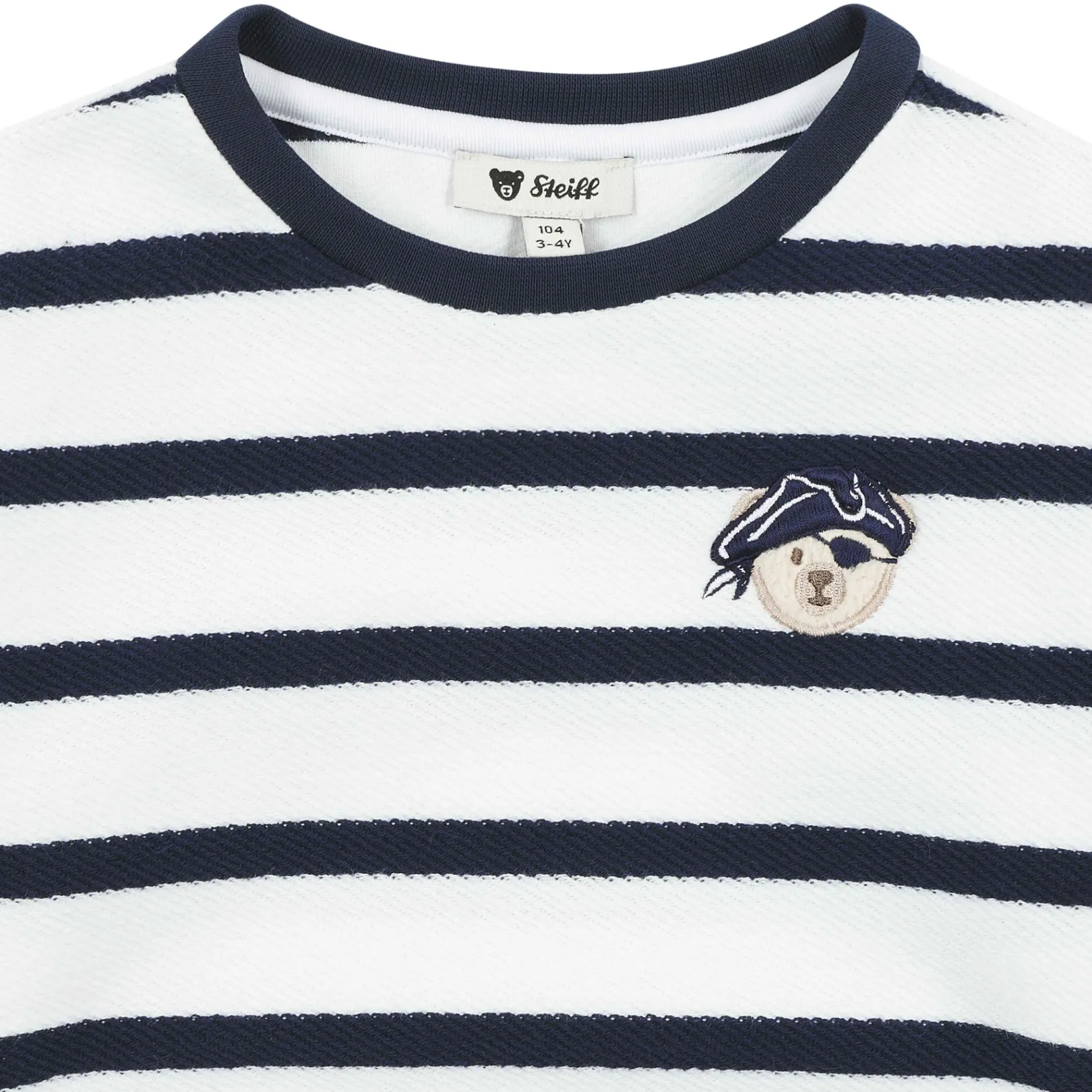 Sale Steiff Sweatshirt, for Boys white
