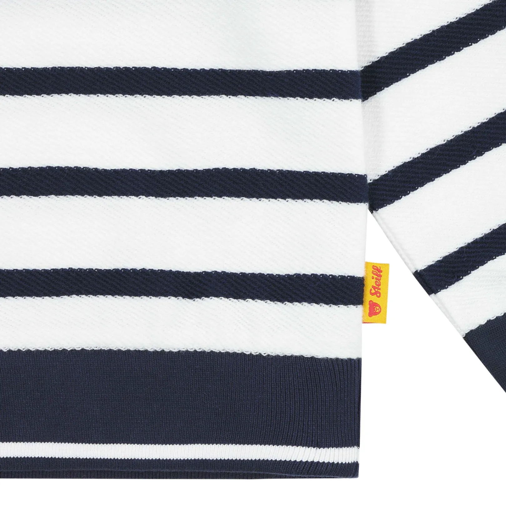 Sale Steiff Sweatshirt, for Boys white