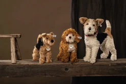 New Steiff Terri Welsh Terrier, 26 cm, light brown