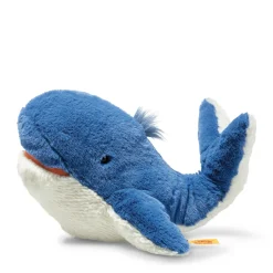 Discount Steiff Tory blue whale, 28 cm, medium blue