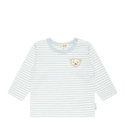 Outlet Steiff T-Shirt longsleeve GOTS, light blue lightblue