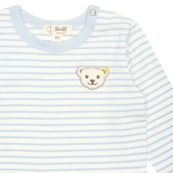 Outlet Steiff T-Shirt longsleeve GOTS, light blue lightblue