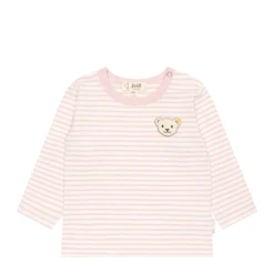 New Steiff T-Shirt longsleeve GOTS, pink rose