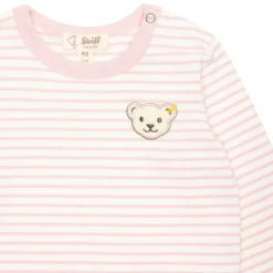 New Steiff T-Shirt longsleeve GOTS, pink rose