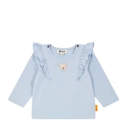 Discount Steiff T-Shirt longsleeve, light blue for Girls lightblue