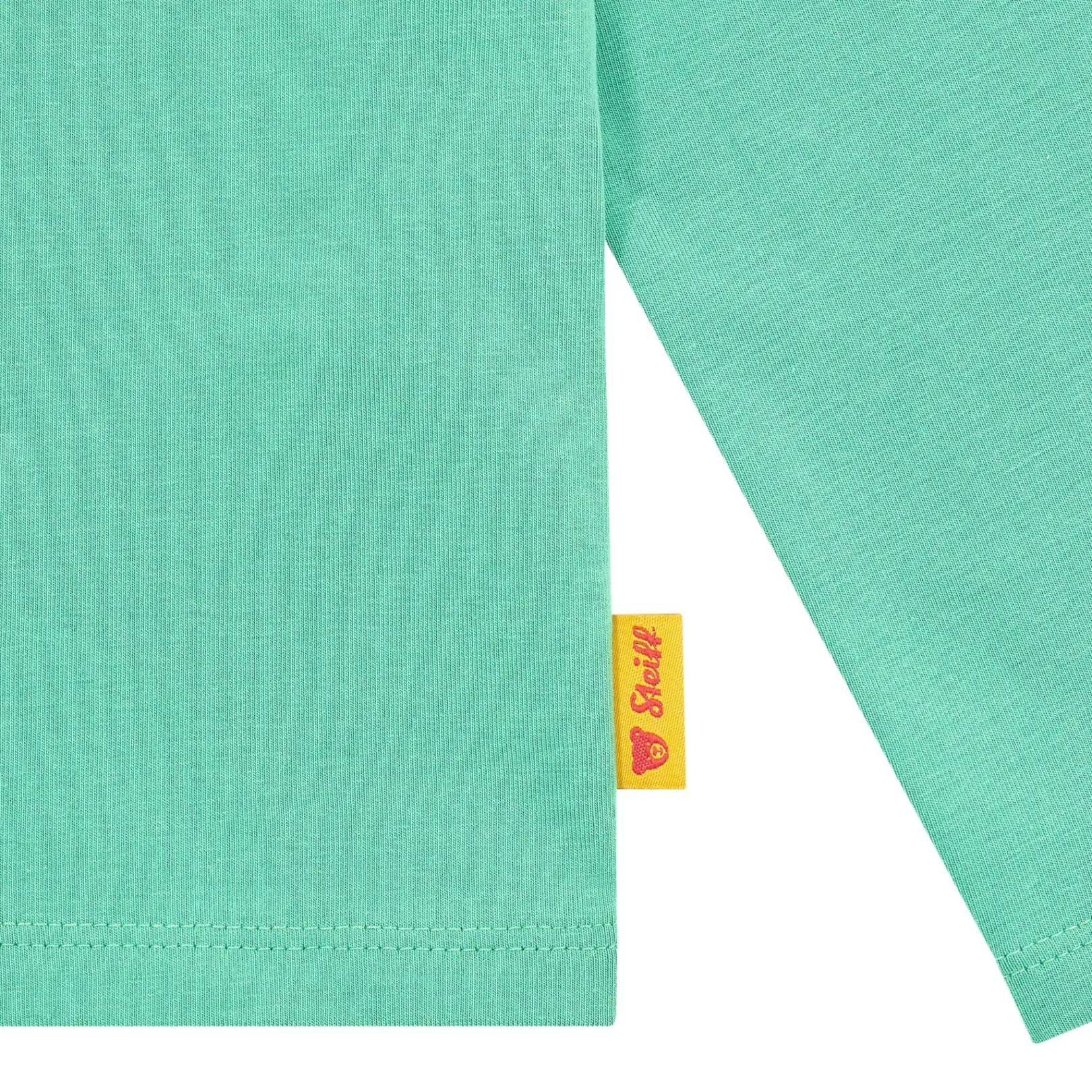 Online Steiff T-Shirt longsleeve, light green for Boys lightgreen