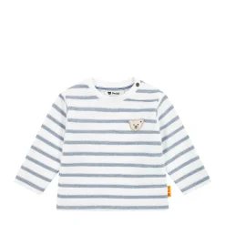 New Steiff T-Shirt longsleeve, for Boys white