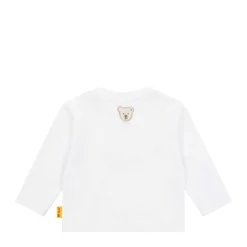Fashion Steiff T-Shirt longsleeve, for Boys white