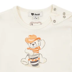 Fashion Steiff T-Shirt shortsleeve, for Boys beige
