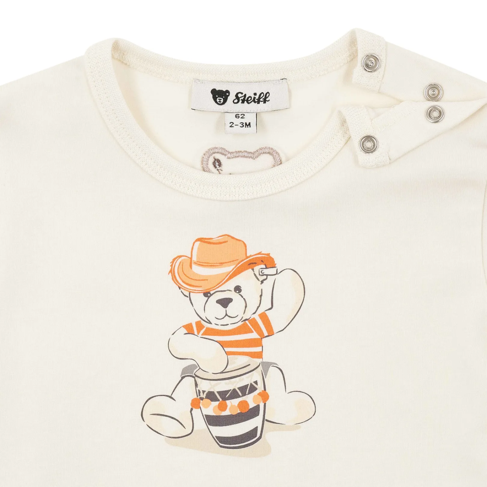Fashion Steiff T-Shirt shortsleeve, for Boys beige