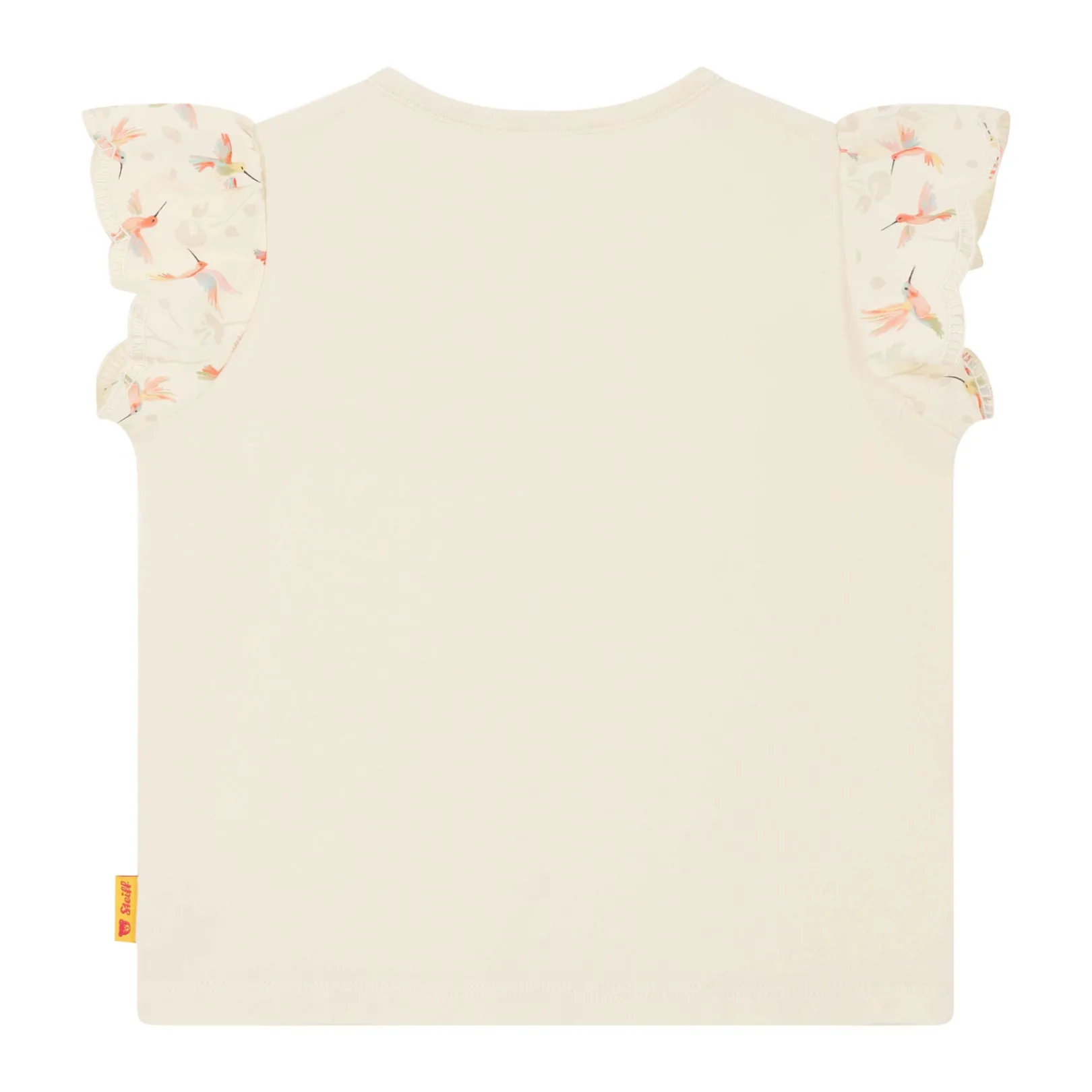 Discount Steiff T-Shirt shortsleeve, for Girls beige