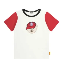 Online Steiff T-Shirt shortsleeve FC Bayern, white