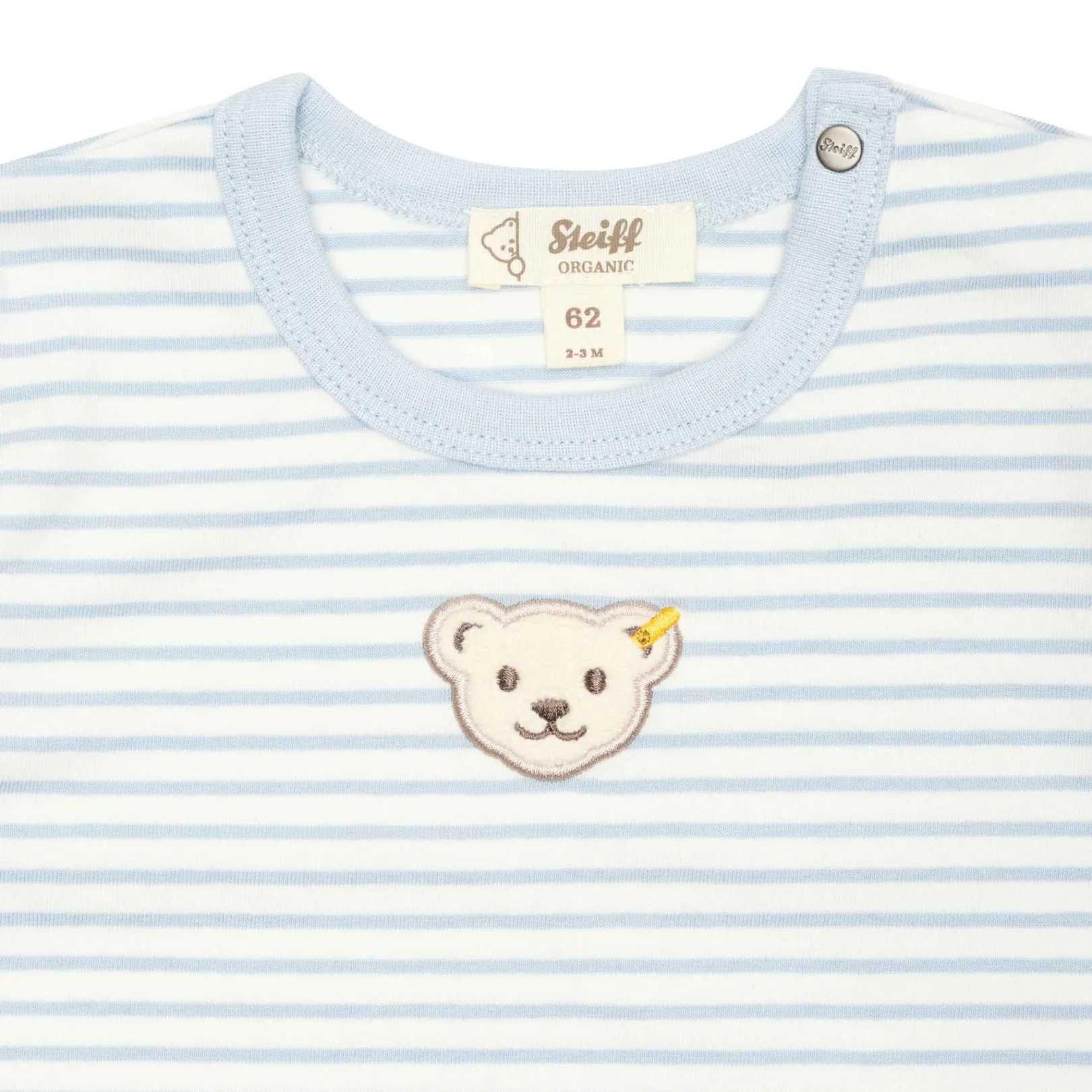 Online Steiff T-Shirt shortsleeve GOTS, light blue lightblue