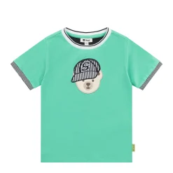 Sale Steiff T-Shirt shortsleeve, light green for Boys lightgreen