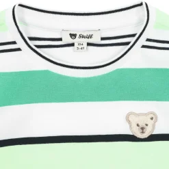 Clearance Steiff T-Shirt shortsleeve, light green for Boys lightgreen