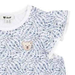 Discount Steiff T-Shirt shortsleeve, light blue for Girls lightblue