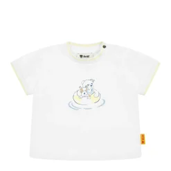 Fashion Steiff T-Shirt shortsleeve, for Girls white
