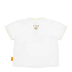 Fashion Steiff T-Shirt shortsleeve, for Girls white