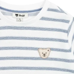 Outlet Steiff T-Shirt shortsleeve, for Boys white
