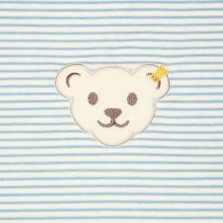 Discount Steiff Velour Blanket, light blue lightblue