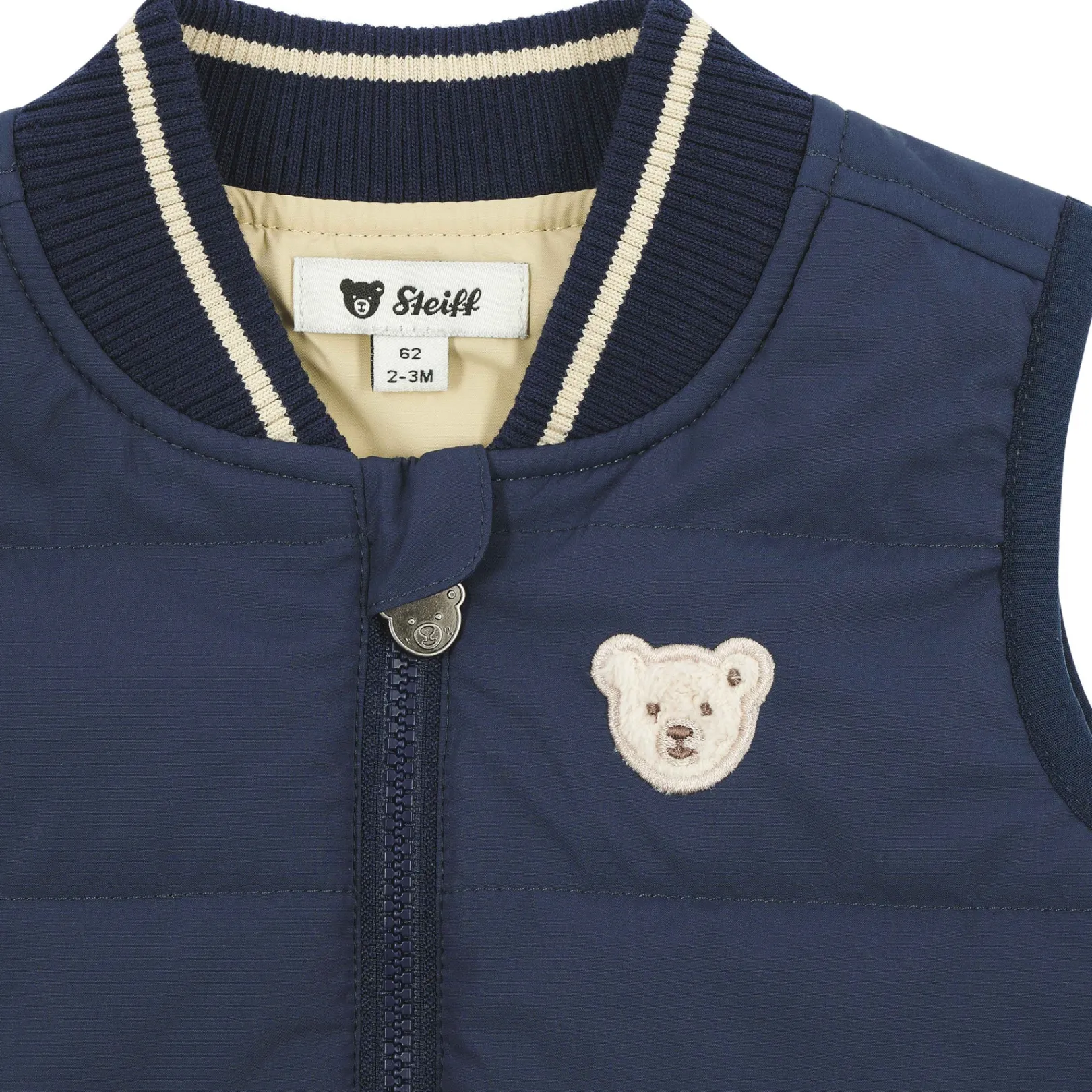 Clearance Steiff Vest, dark blue for Boys darkblue