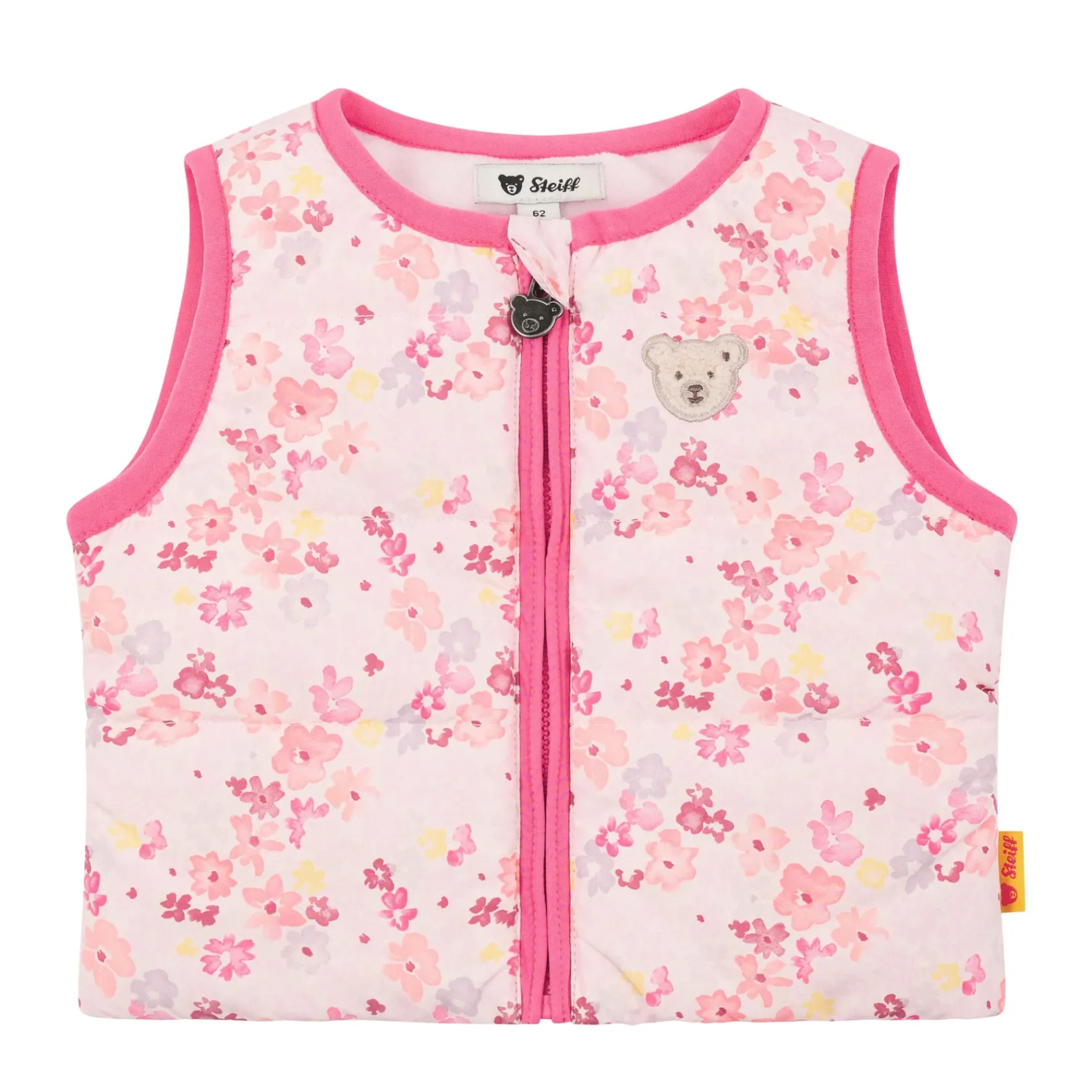 Outlet Steiff Vest, pink for Girls rose