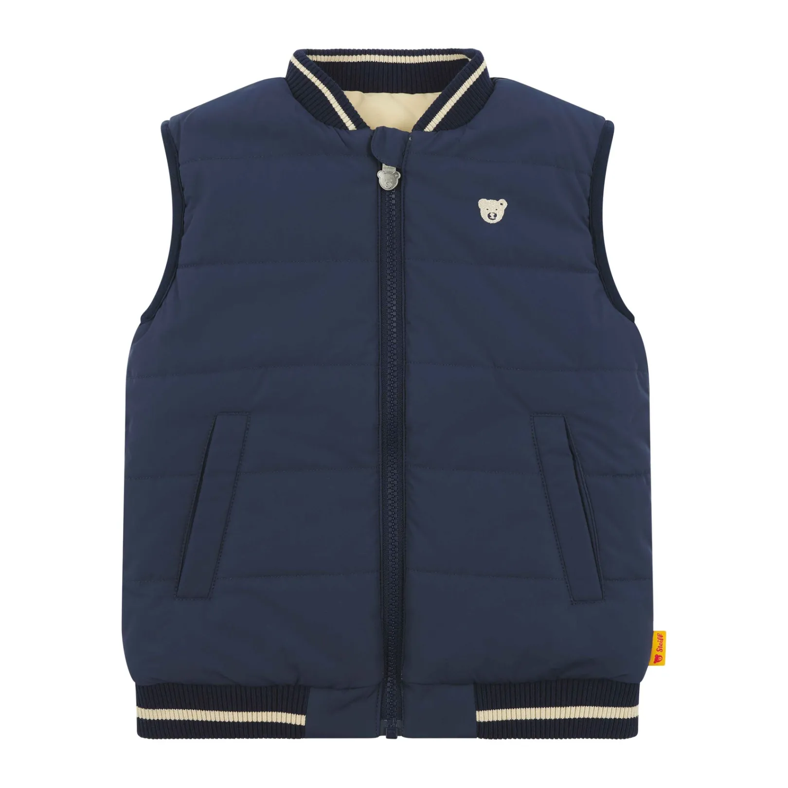 Sale Steiff Vest reversible, dark blue for Boys darkblue