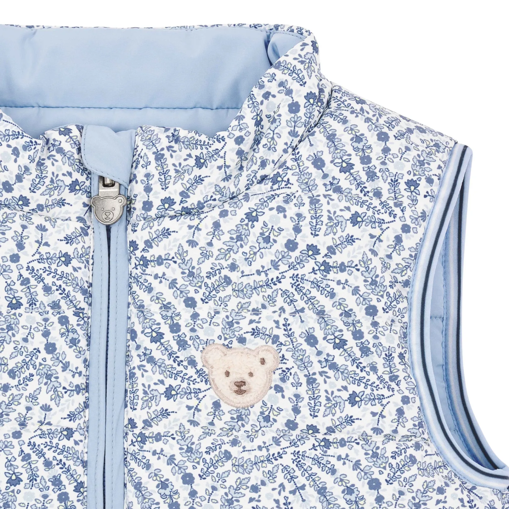 Online Steiff Vest reversible, light blue for Girls lightblue
