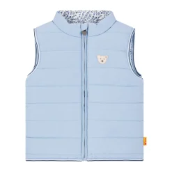 Online Steiff Vest reversible, light blue for Girls lightblue