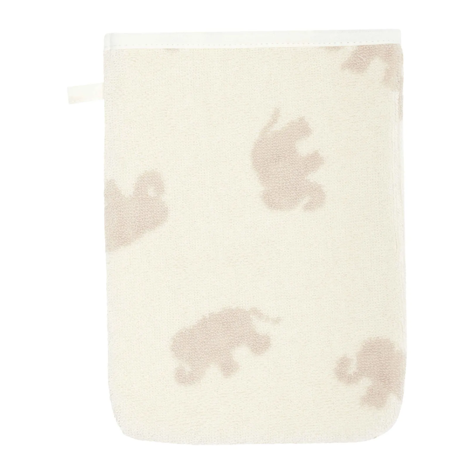 Hot Steiff Washcloth, white
