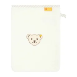 New Steiff Washcloth, white