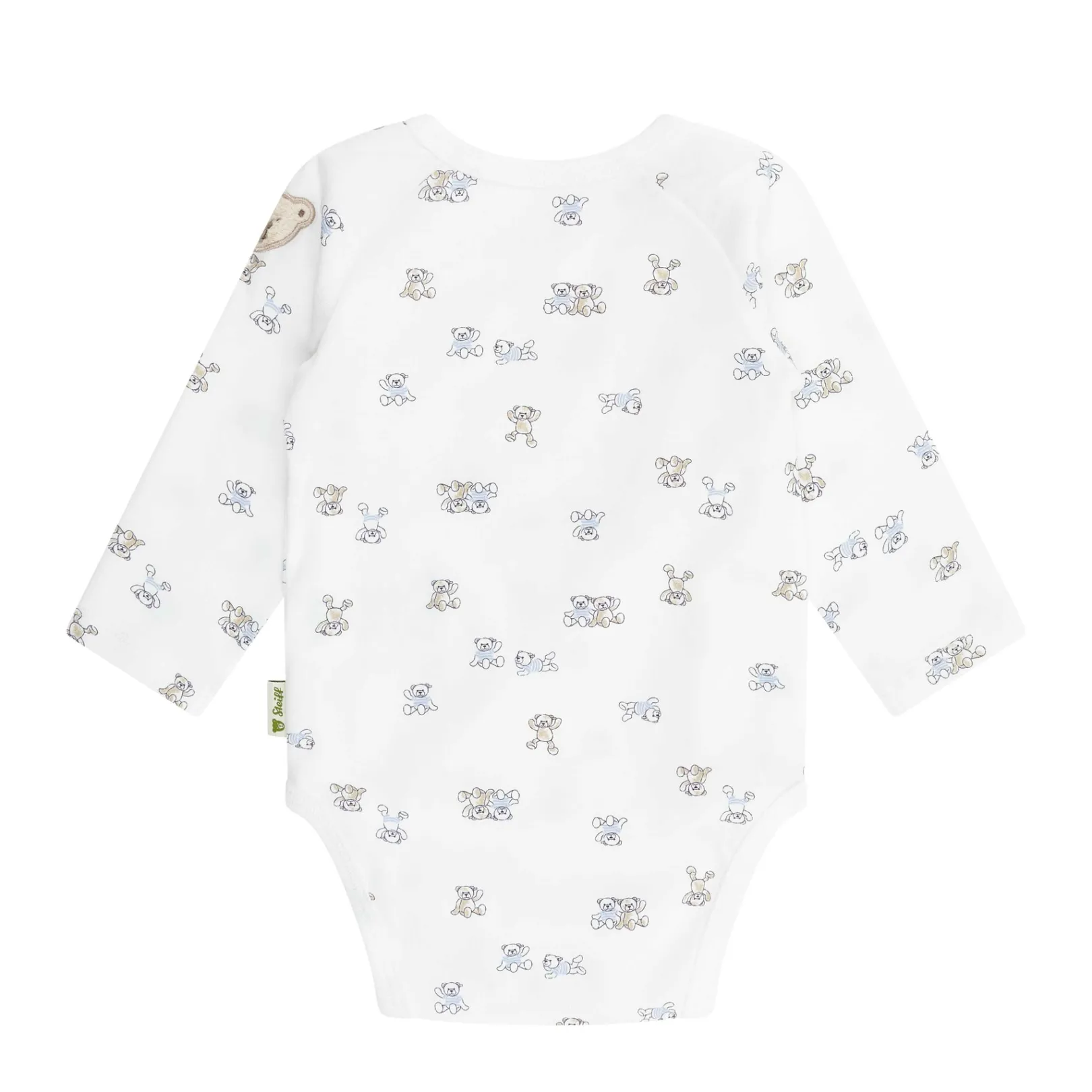 Hot Steiff Wraped Body longsleeve, for Boys white
