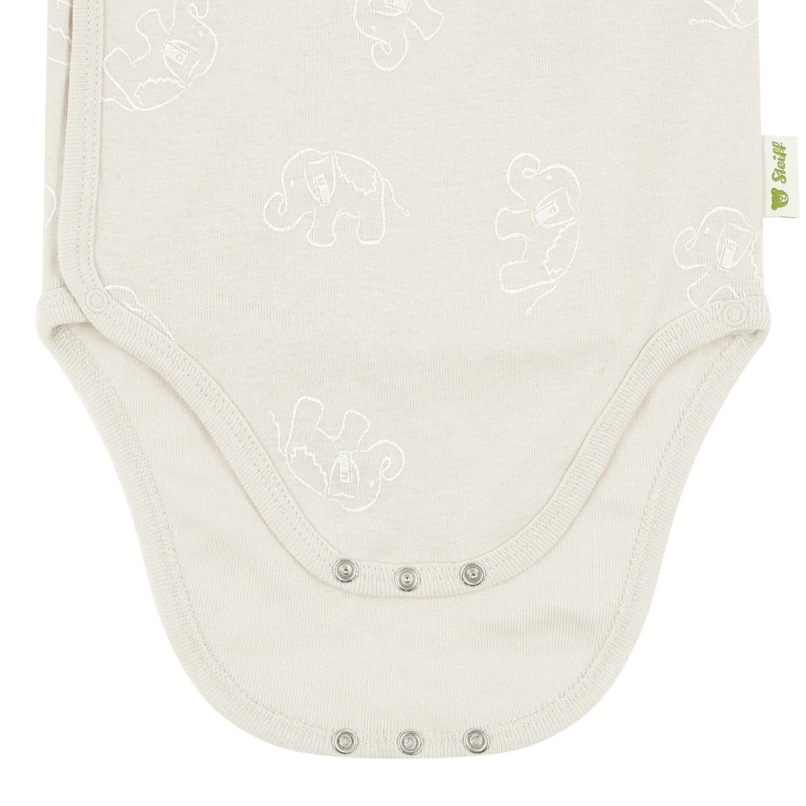 Discount Steiff Wraped Body shortsleeve GOTS, beige