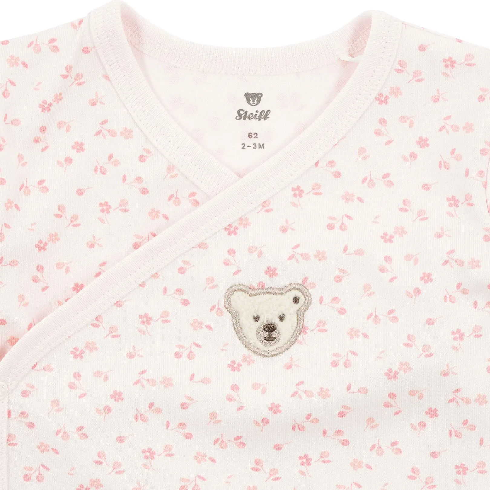 Sale Steiff Wraped Body shortsleeve, pink for Girls rose
